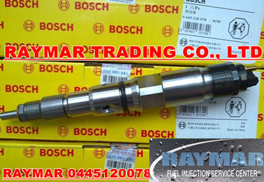 China Inyector común 0445120078 del carril de Bosch para XICHAI 1112010-630 proveedor