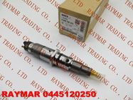 BOSCH Genuine common injector 0445120060, 0445120250 for Cummins 3977080, 4983267, 5263321, DAF 1703934